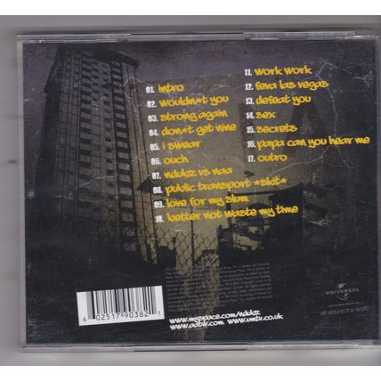N-Dubz : Uncle B. (2008) CD Album