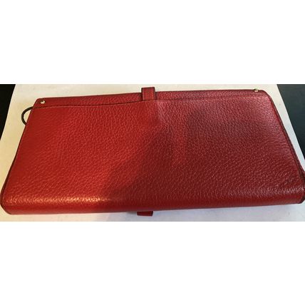 Annabell Ingall Red Leather Clutch\Wallet
