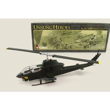 BELL AH-1G HUEY COBRA GUNSHIP US MARINE CORPS - CORGI US51202 1/48