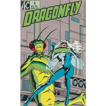 Dragonfly #5 : Americomics : 1986 : fine(6.0) .