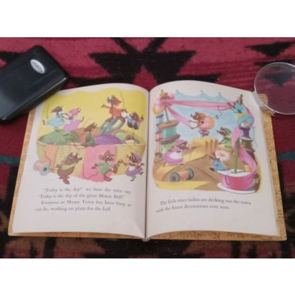 Old Little Golden Book Walt Disney Cinderella's Friends (A) First Edition 1950