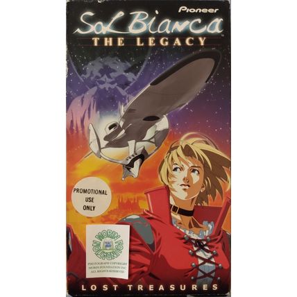 SOL BIANCA THE LEGACY LOST TREASURES VHS VIDEOTAPE PROMOTIONAL COPY