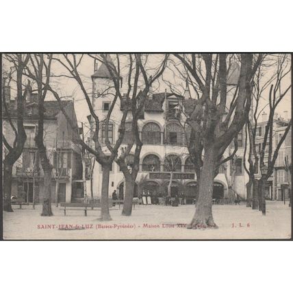 Façade Sud, Maison Louis XIV, Saint-Jean-de-Luz, c.1905-10 - CPA JL6