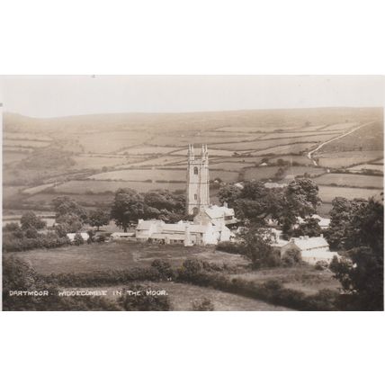 ED 119 WIDDECOCMBE IN THE MOOR . RP POSTCARD