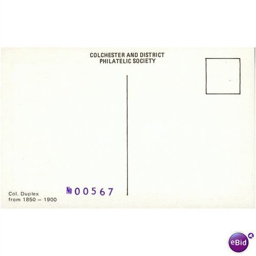 GB PC - Post Marks 1850-1900 - Colchester & District PS