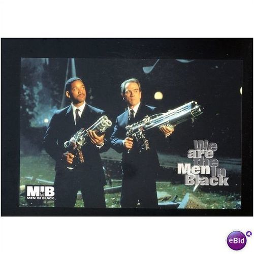 Cinema M.016 MEN IN BLACK Tommy Lee Jones, Will Smith Postcard