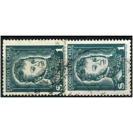 1952/1953 Michel 463X+463Y - #3 fine used (o) - with and without watermark