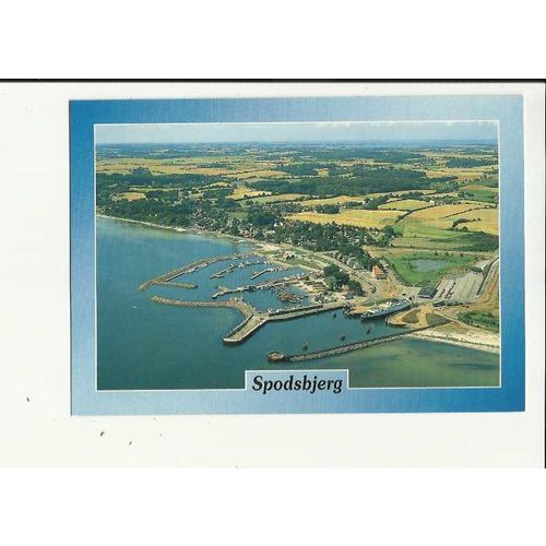Denmark LANGELAND Aerial Postcard by Wadmanns (95121)
