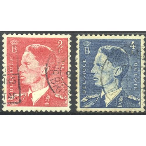 Belgium 1952 - SG1394/1395 - King Baudouin - used