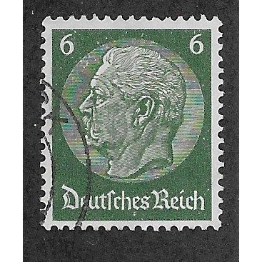GER 1932 6pf 'PRES. HINDENBURG' FINE USED (EBID65-517)