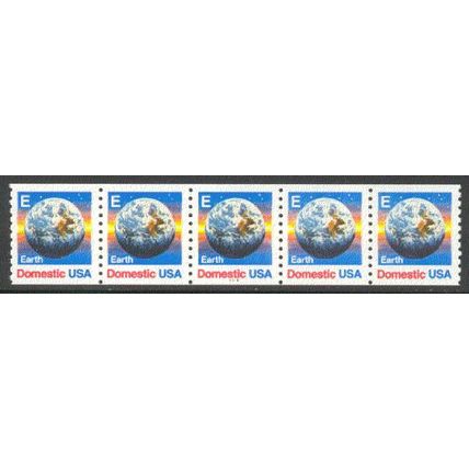 2279 25c E Earth Very Fine MNH Dry Gum PNC 1111/5 P0195