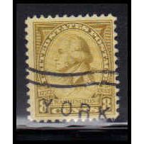 Used 713 8c George Washington Barely Clears K0437