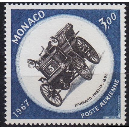 MONACO [1967] MiNr 0862 ( **/mnh ) Auto