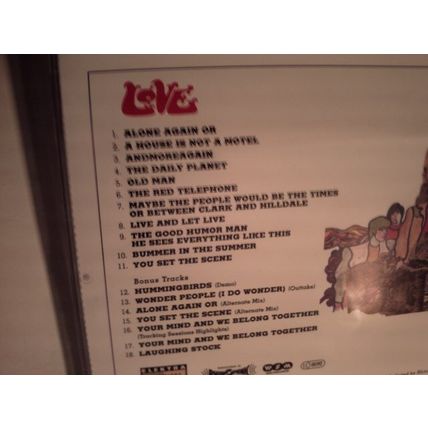 LOVE - FOREVER CHANGES(1967) - CD ALBUM 2001 - 1 DISC