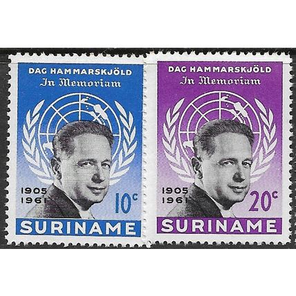 1962 NVPH 376/377 - MNH (**)