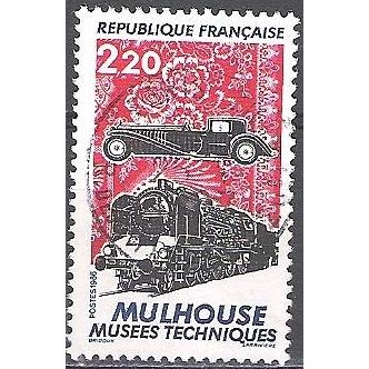 France 1986 Michel 2583 O Cote (2008) 1.00 € Les musées techniques de Mulhouse