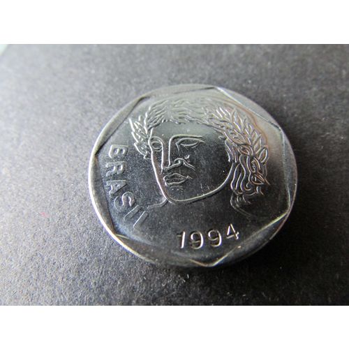 1994 BRASIL TWENTY FIVE CENTAVOS FREE POST. AAN