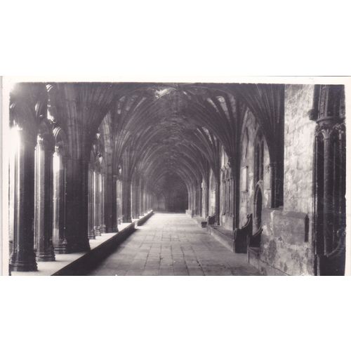 East Walk of the Cloisters Canterbury Cathederal Kent Postcard (KEN73338)