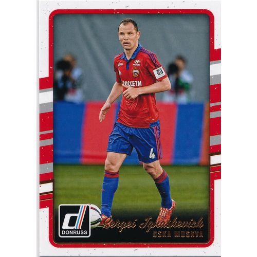 2016 Donruss Soccer 68 Sergei Ignashevich CSKA Moskva