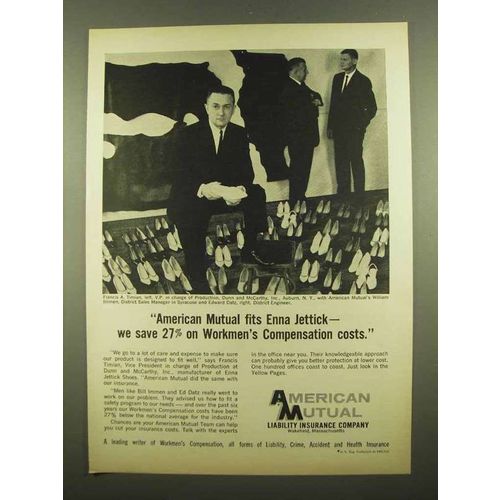 1965 American Mutual Liability Insurance Ad - Save