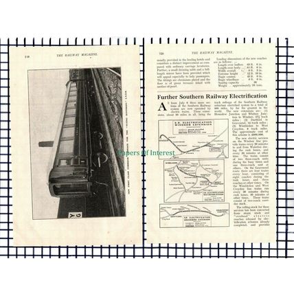 (6648) Flying Scotsman New Carriages - 1930 Article