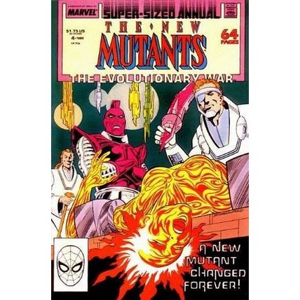 New Mutants Annual # 004 VFN MODERN AGE COMICS