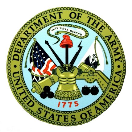 Department of the Army United States of America Seal Fridge Magnet