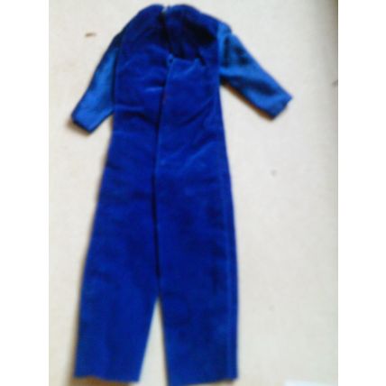 Barbie Doll blue jumpsuit vintage 90s