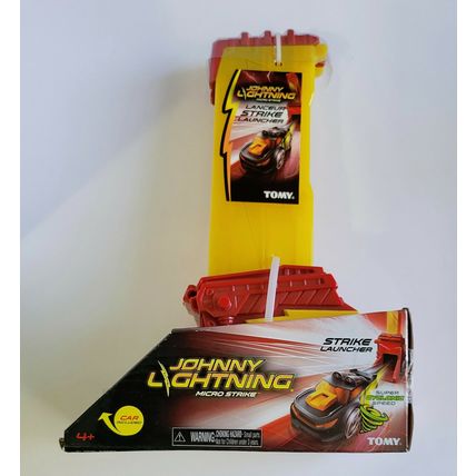 Johnny Lightning Micro strike Launcher with Car New Condition