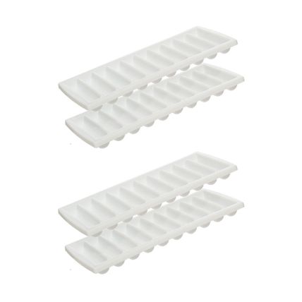 (4-PK) Ice Stick Trays, Fits Soda and Water Bottles