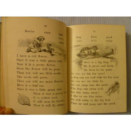 1904 ANTIQUARIAN ILLUSTRATED CHILDRENS TEXT THE JONES READERS BY GRADES BOOK ONE