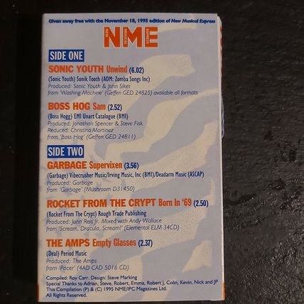Various - USA Today - NME Sampler 1995