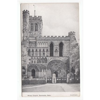 Priory Church Dunstable Postcard Bedfordshire Loweth Series