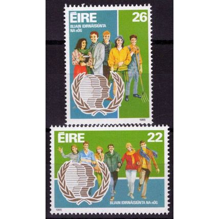 ZAYIX Ireland 624-625 MNH Intl. Youth Year 101822S128