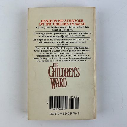 The Children's Ward Howard Weiner MD Paperback
