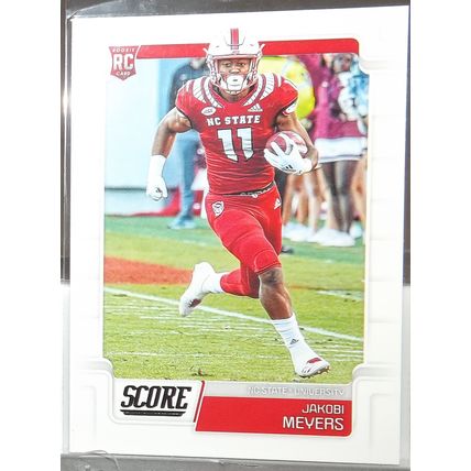 2019 Score JAKOBI MYERS (NC State/Patriots) Rookie Cards #431