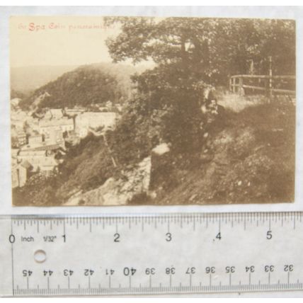 vintage postcard Spa, Belgium, Coin Panoramique