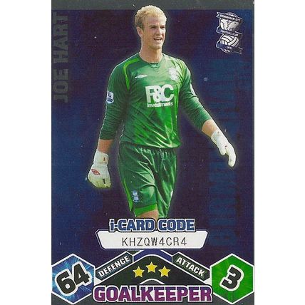 Match Attax 2009/10 Collection: I-Card, Birmingham City - Hart (Joe)