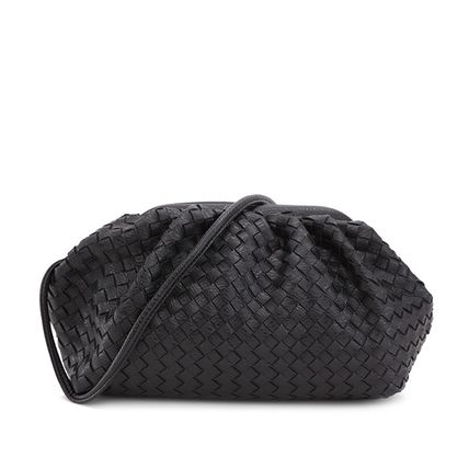 New European And American Fashion Messenger One-Shoulder Woven Mini Bags