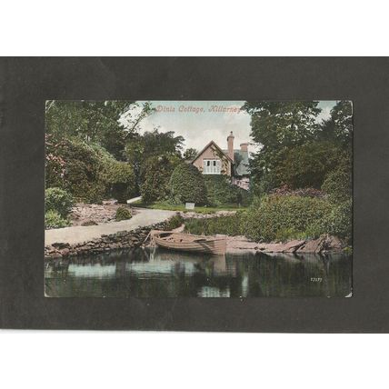 Postcard Ireland Cork Killarney Dinis Cottage 1909