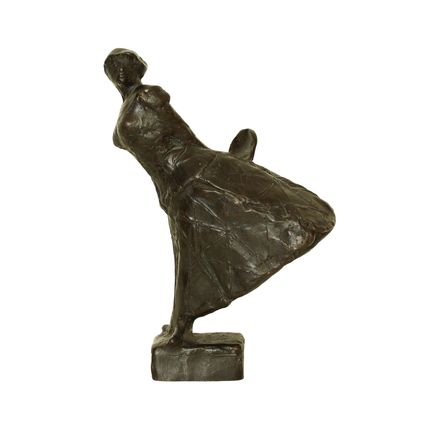 Bronzen beeld Eric Claus : Commedia Dell'Arte | Colombina, z.j.
