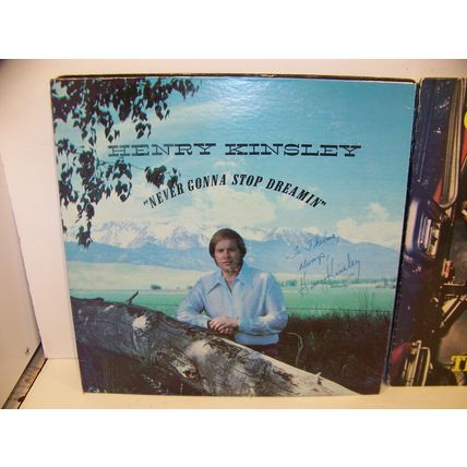 VINTAGE COUNTRY ALBUMS BUCK OWENS HANK THOMPSON JIM 'N' GARY - MANY AUTOGRAPHED