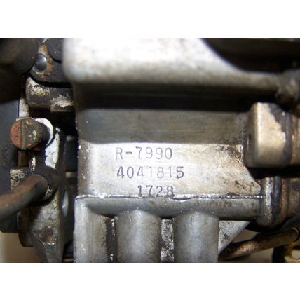 1978 DODGE CHRYSLER CARBURETOR OEM #4041815 TRUCK DIPLOMAT NEWPORT