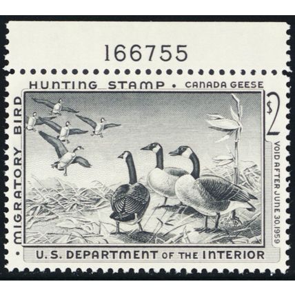 RW25, Mint NH XF $2 Duck Stamp - PSE Graded 90 * Stuart Katz