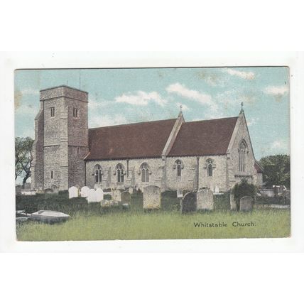 All Saints Church Whitstable Postcard Kent