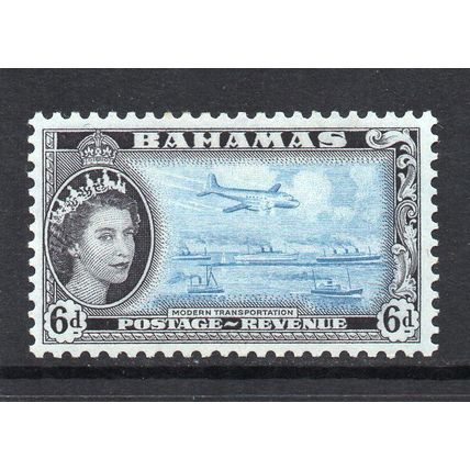 Bahamas - 1954-63 - 6d Modern Transportation (sg208) Mint Hinged