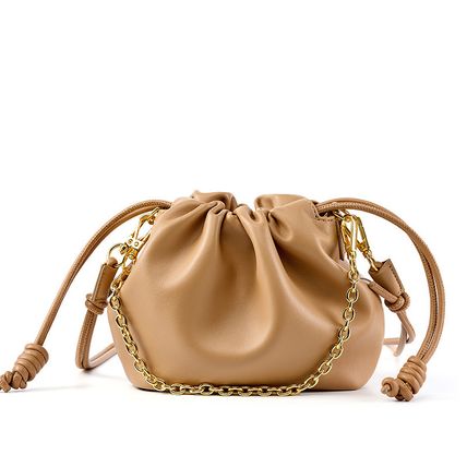 Women's Small Classy Crossbody Purse Top Handle Handbags Brown