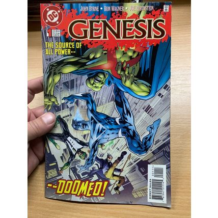 1ST ISSUE!* DC COMICS GENESIS #1 OCT 1997 (NM) COMIC (LL)