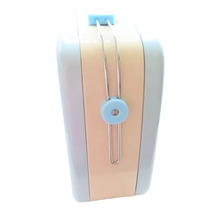 Blue Radio Shaped Tin with 200 Grams Shortbread Biscuits 18.5 CM Food Gift