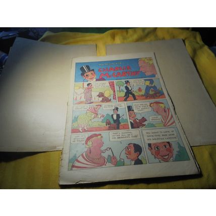 Pre-Superman Comic Book! 1938 Edgar Bergen presents Charlie McCarthy! Very RARE!